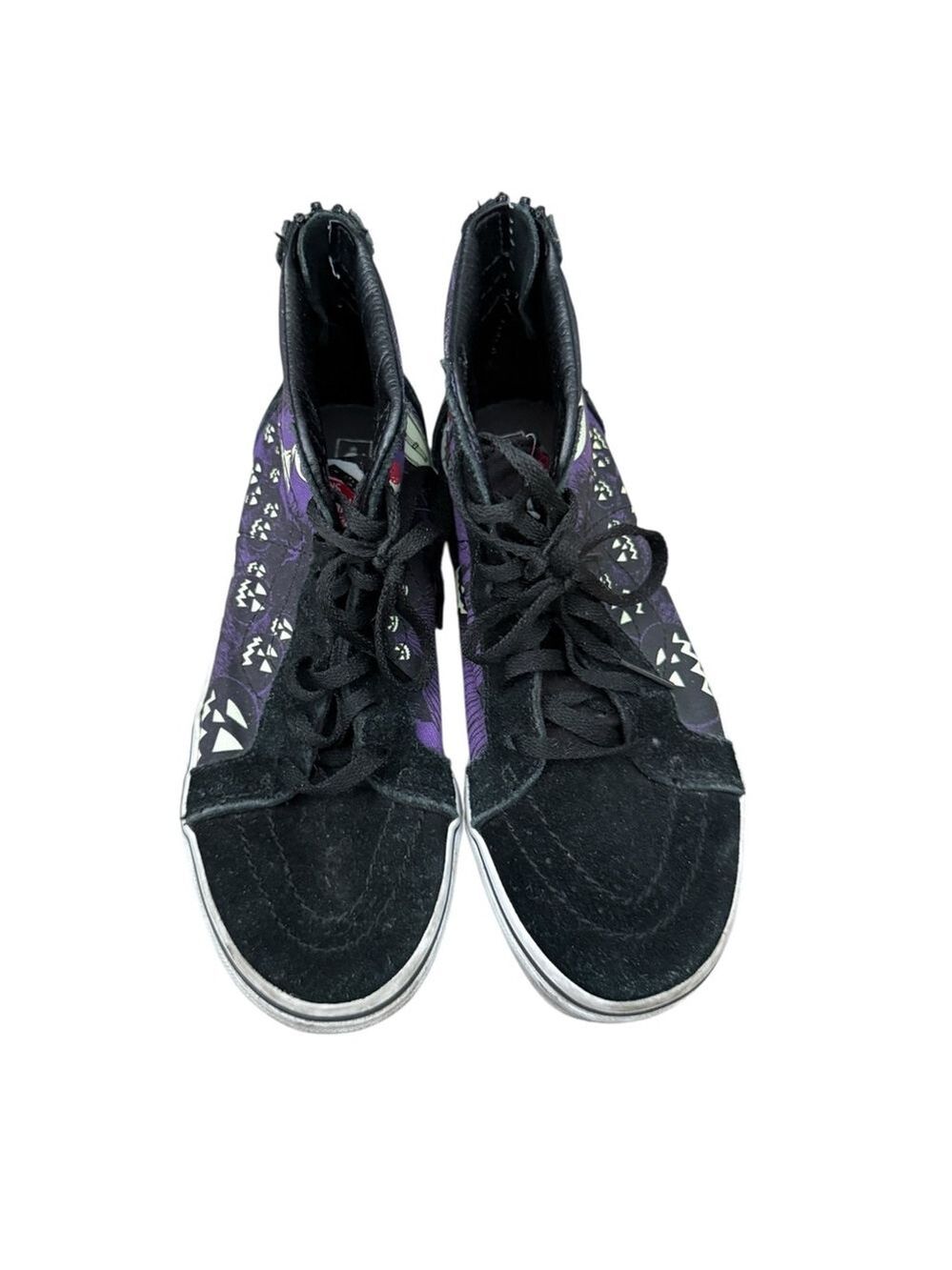 Vans x Disney Nightmare Before Christmas High Top Sneakers Kids 4 Jack Skellingt - Picture 5 of 10
